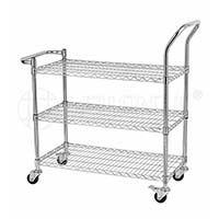 防靜電三層工作手推車_多功能配送車_工具車_廠家報(bào)價(jià)