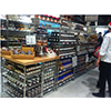 超市罐頭食品專區(qū)展示架_冷藏飲料存放收納架-工廠價(jià)優(yōu)惠(1)